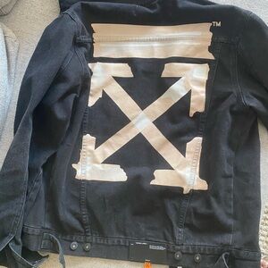 Original Off-White Denim black Jacket